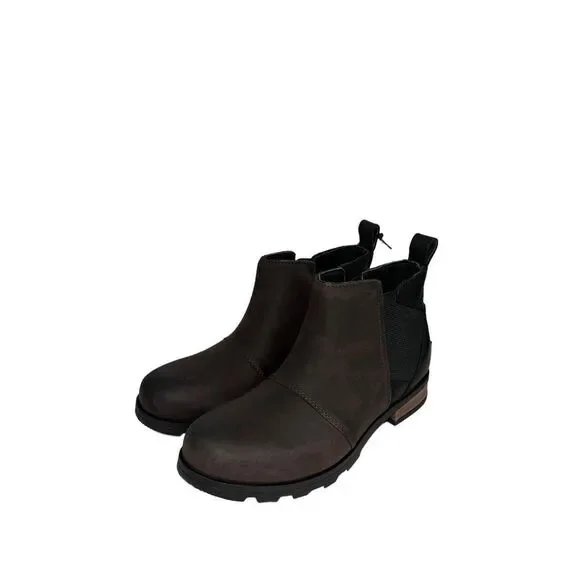 Sorel Women's Emelie Lug Sole Chelsea Booties - Picture 1 of 4
